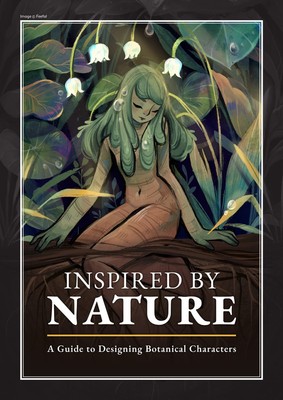 Inspired By Nature: Designing botanical characters Paperback   2024 by 3dtota...