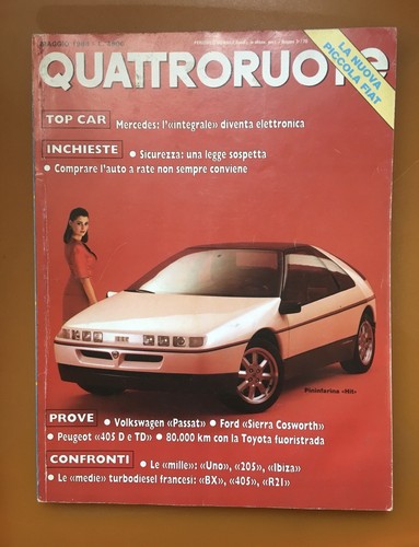 Zeitschrift Vierrad Mai 1988