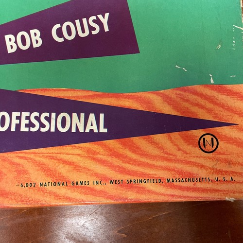 Vintage 1950 Play Basketball with Bob Cousy National Games Inc.Complete Celtics - Picture 4 of 14
