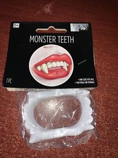 Vampire Dracula Teeth Halloween Monster Werewolf Zombie Fangs Halloween Party