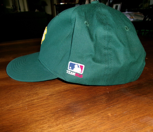 Cappello Oakland Athletics As berretto verde bianco oro MLB cinturino da baseball posteriore uomo - Foto 2 di 8