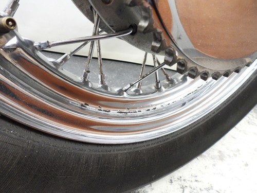 Honda CB 750 CB750 Rear HOG Wheel 2837 - Picture 7 of 10