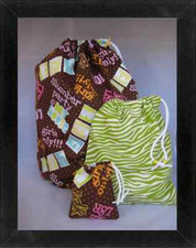 Gymnastics Leotard Grip Bags / Texting SET Gymnast Birthday Goody Bag