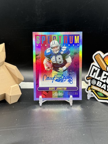 Daryl Johnston 2023 Absolute Spectrum Signatures Auto Silver /199 (CBR) - 第 1/2 張圖片