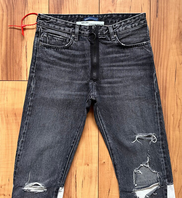 100%ORIG OFF WHITE c/o VIRGIL ABLOH x LEVIS MADE CRAFTED JEANS