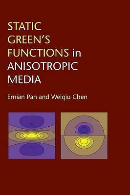 Static Green's Functions in Anisotropic Media Pan Chen Hardback 9781107034808