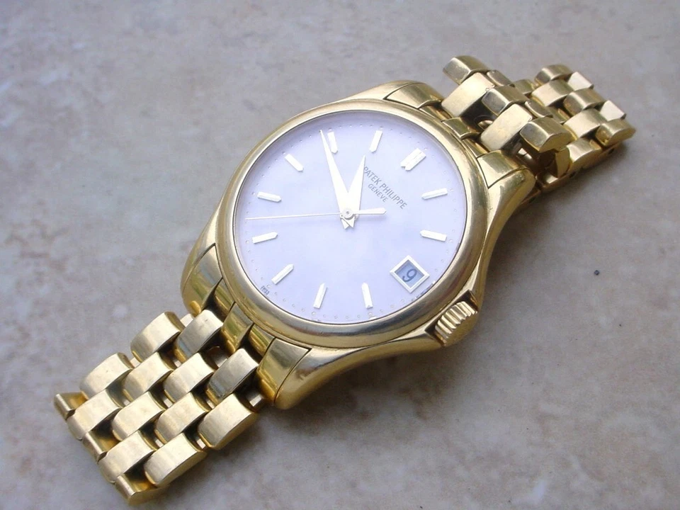 Patek Philippe Calatrava 5127/1J ouro 18K. Uau com pulseira de ouro 18K! - Imagem 2 de 4