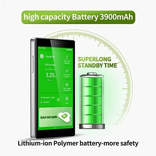 GlocalMe 4G LTE Portable WI-Fi HOTSPOT - Works Worldwide Without SIM - Image 4 of 4