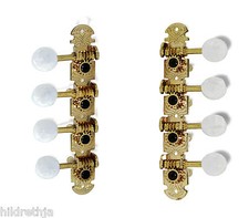 Tuning Machines Mandolin A Type 15:1 ratio Gold Ivoroid Bitterroot 080580GDPR