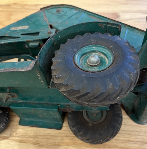 Doepke Model Toy Barber Greene Mobile Bucket Loader 1950’s Vintage Heavy Steel - Picture 12 of 13