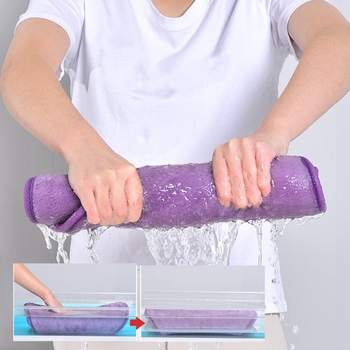 Memory Foam Badematte - weich und saugfähig Badvorleger U-Rutsch WC Form Vorleger - Bild 4 von 12