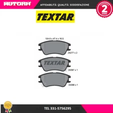 2427701 brake pad kit, front disc brake (TEXTAR BRAND)..