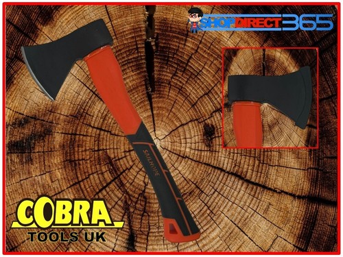 Hand Axe Fibreglass Shaft Handle Log Fire Wood Chopper Camping 1.3LB 600G 23-53 - Picture 4 of 6