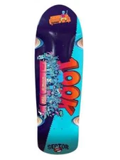 Sector 9 2018 Zumiez 100K Old School Shape Skateboard Deck Limited Edition