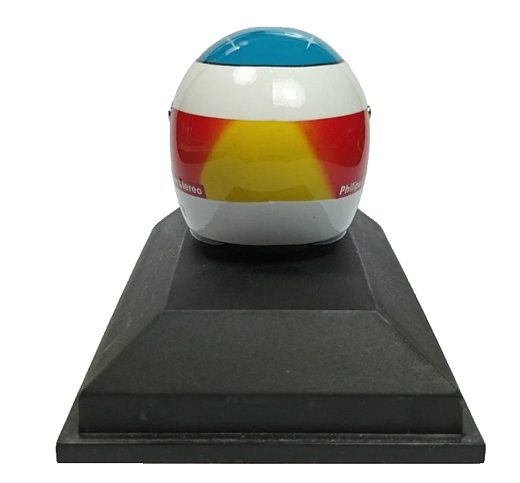 MINICHAMPS Helm 1991 Michael Schumacher 1:8 Formel1 Jordan Belgien Spa OVP - Bild 4 von 4