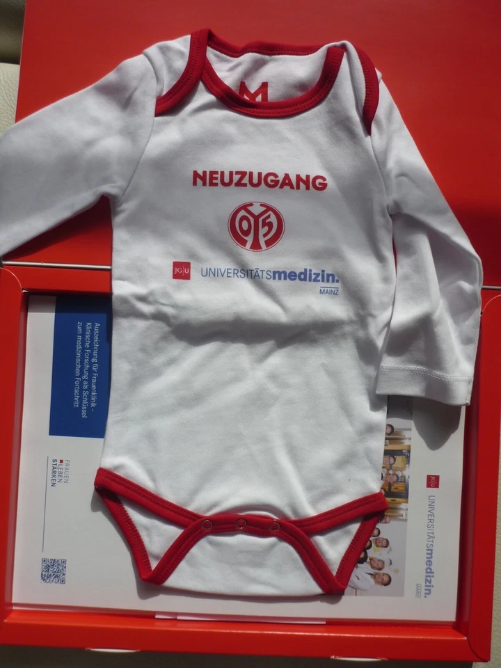 Baby Body | Bmw Strampler | Mainz 05 Neuzugang Größe 62/68 - Bild 3 von 4