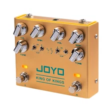 JOYO Crunch Overdrive Distortion Guitar Pedal Independent Clipping Pure Analog