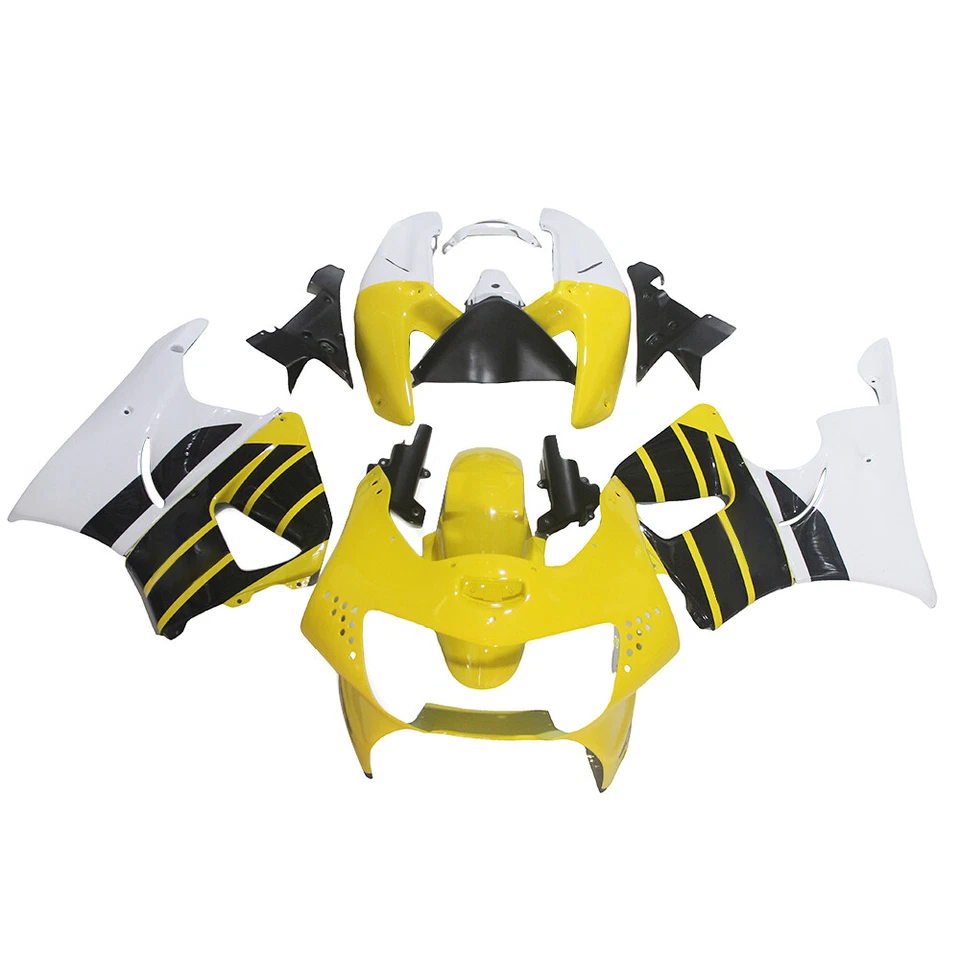 Yellow Black Fairing Plastic Kit for Honda CBR 900RR CBR900RR 1998 1999 Bodywork Foto 2 de 4