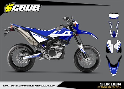 Yamaha WR250X Supermoto 2007-2021 Graphics decals stickers | eBay
