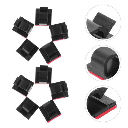 100 Pcs Wiring Buckle Fixing Device Cable Organiser Clips Electric Wires Clamp