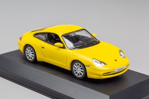 Porsche 911 (996) Carrera 4 Coupé Yellow 1999-2004 HIGH SPEED DeA 1:43 - Imagen 2 de 11