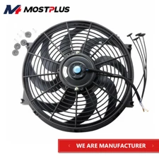 14" inch Universal Slim Pull Push Racing Electric Radiator Engine Cooling Fan