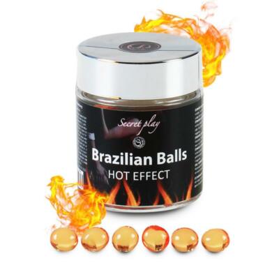 Barattolo Di Perle Brasiliane Effetto Calore Secret Play