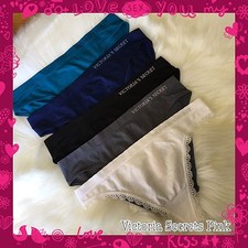 New Victoria's Secret Bikini Panty Underwear Thong Lot Second Skin Stretchy Feel