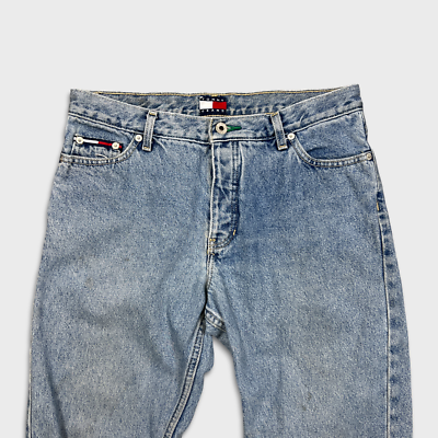メンズ 激レア90s tommy straight denim L flexwitme