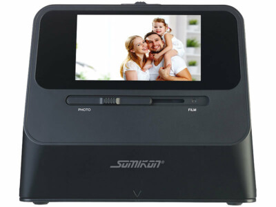 Somikon Scanner Diapositives & Négatifs SD-1700 - 22 Mpx, Écran 5", Sans Ordinateur