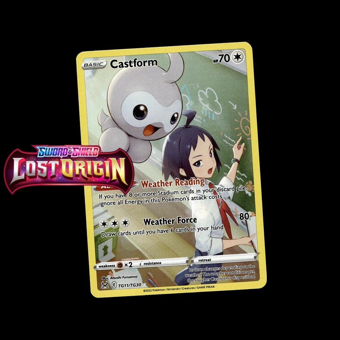 Castform Pokémon TCG Cards for sale