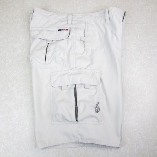 HAWK Shorts Cargo Pockets Men's Size 32 Gray Skater Skateboard Outdoors Utility