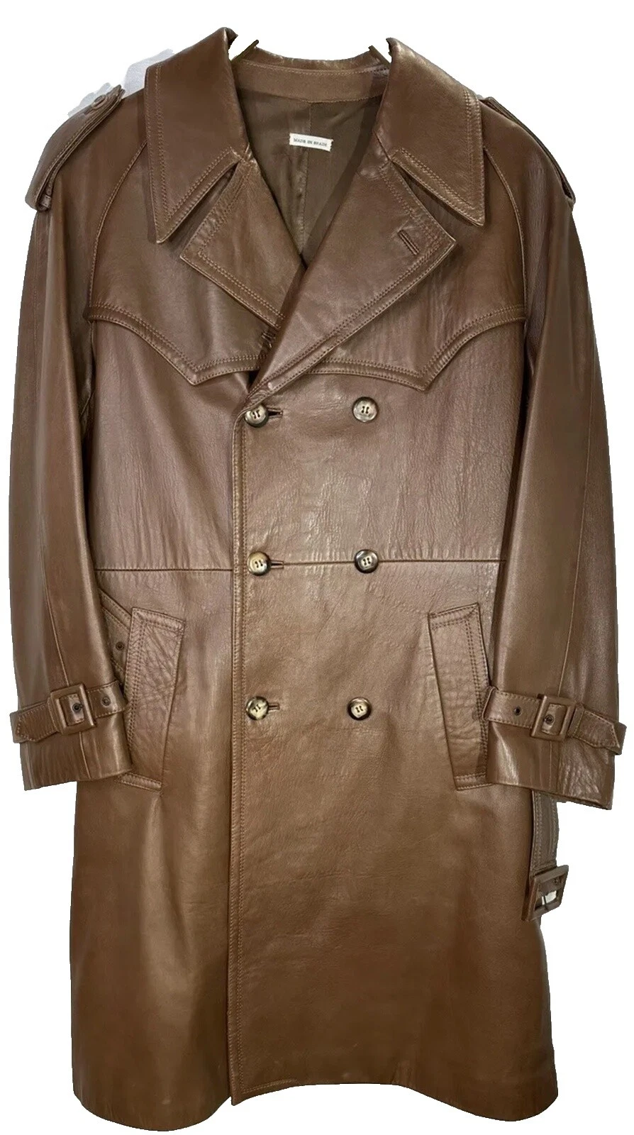 1940s al aire libre de cuero Ropa, Calzado y Accesorios Vintage