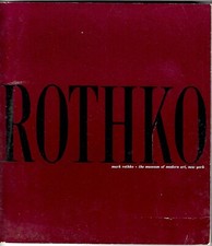 Selz, Peter. MARK ROTHKO. By Peter Selz. MOMA 1961. Martin Janis Copy