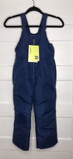 Snow Pants Water-Resistant Fleece-Lined All In Motion Blue Youth Size XS 4/5 NWT