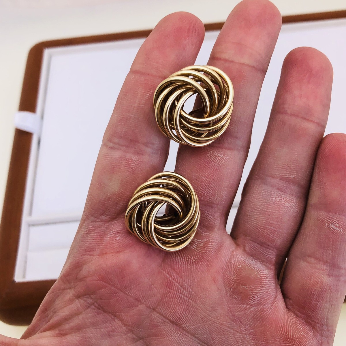 ■VINTAGE HOLLYWOOD■ Knotted Ring Earrings VH2479EA009M il_340x270.6031308010_i8eu.jpg