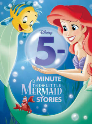 5-Minute The Little Mermaid Stories - Hardcover By Disney Books - GOOD