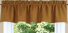 New Country Farmhouse PRIMITIVE MUSTARD  VALANCE Topper Curtain