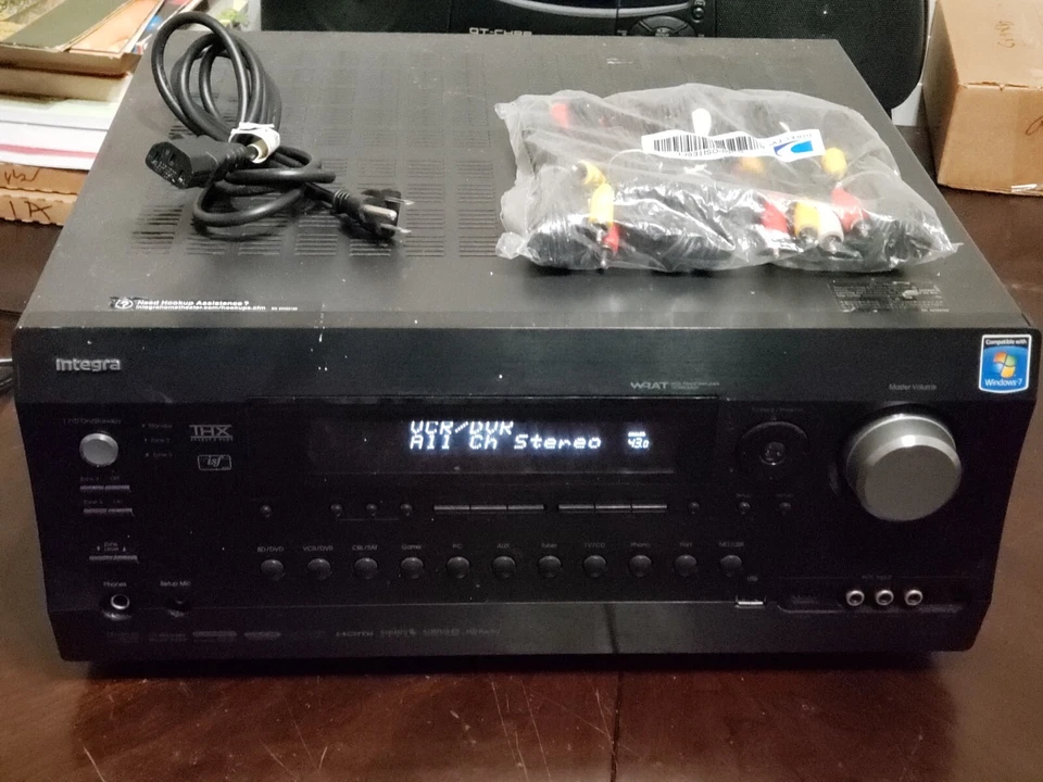 FOR PARTS Integra (Onkyo) DTR-50.2 HDMI THX AV Receiver 7.2 Channel Bundle - Image 4 of 4