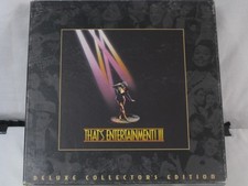That's Entertainment III Deluxe Collector's Edition Laserdisc MGM/UA G/VG /VG 