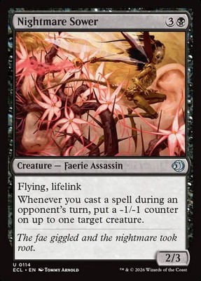 Nightmare Sower (114) Lorwyn Eclipsed ECL MTG Magic