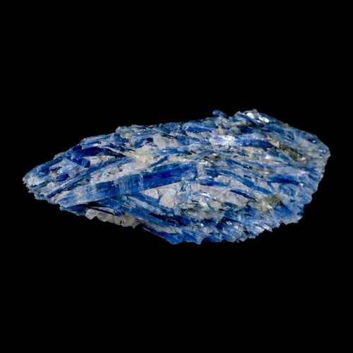 Muestra mineral de cristal de cuarzo y cianita azul cielo natural áspero de 6,2" Brasil - Imagen 8 de 9