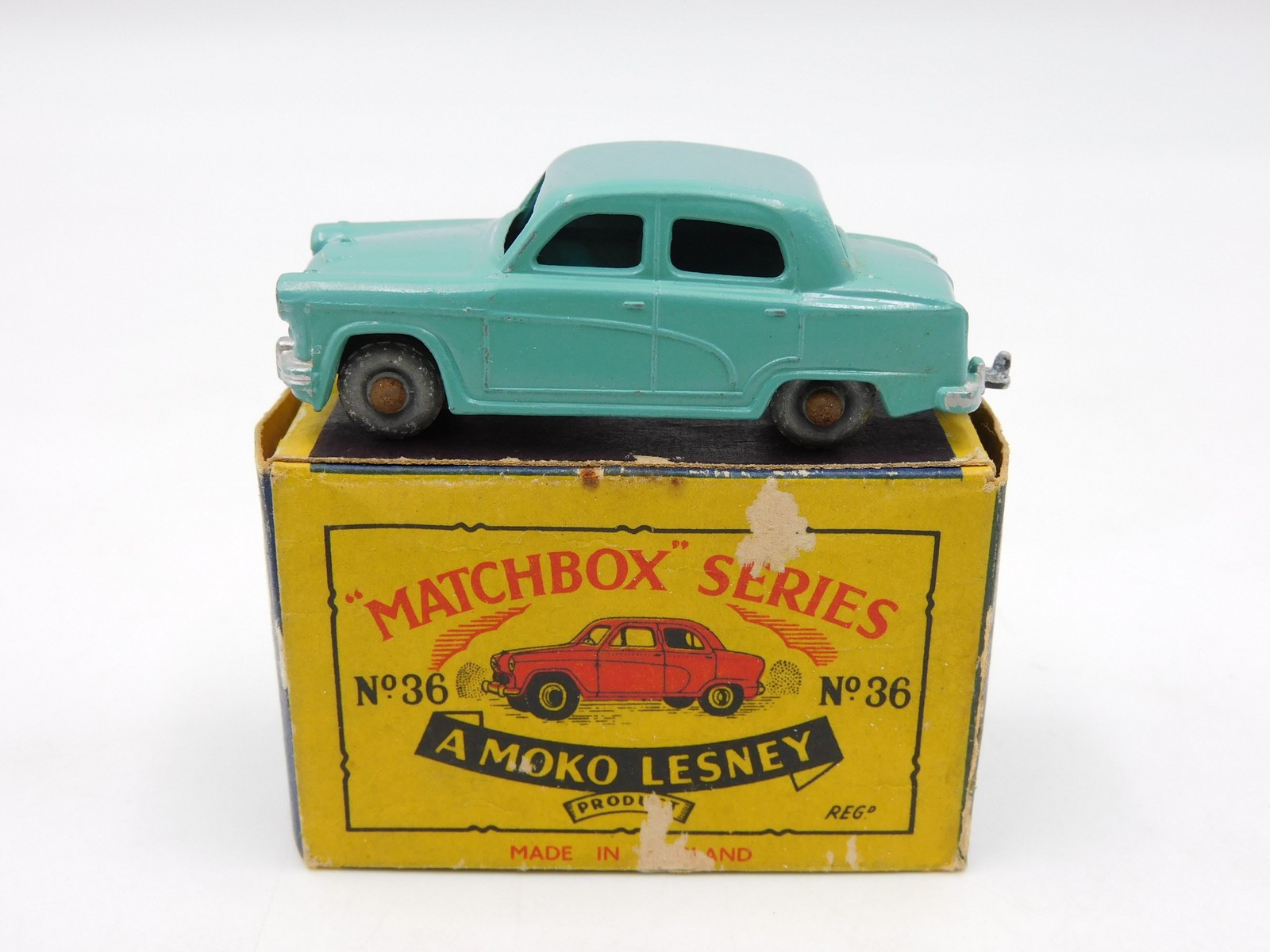 Matchbox 36a, Austin Cambridge A50 - Free Price Guide & Review