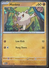 Mankey (Cosmos Holo) 106/193 Misc. Cards & Products *Double Swirl* Pokémon Card