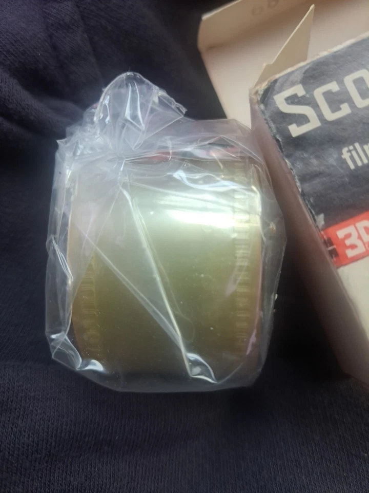 3M-SCOTCH #307-35DP FILM SPLICING-TAPE 66' ROLL, WHITE-PERFORATED, NEW-OLD-STOCK - Image 2 of 4