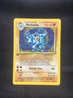 Pokemon Cards: Base Set 1st Edition Rare Holo: Machamp 8/102