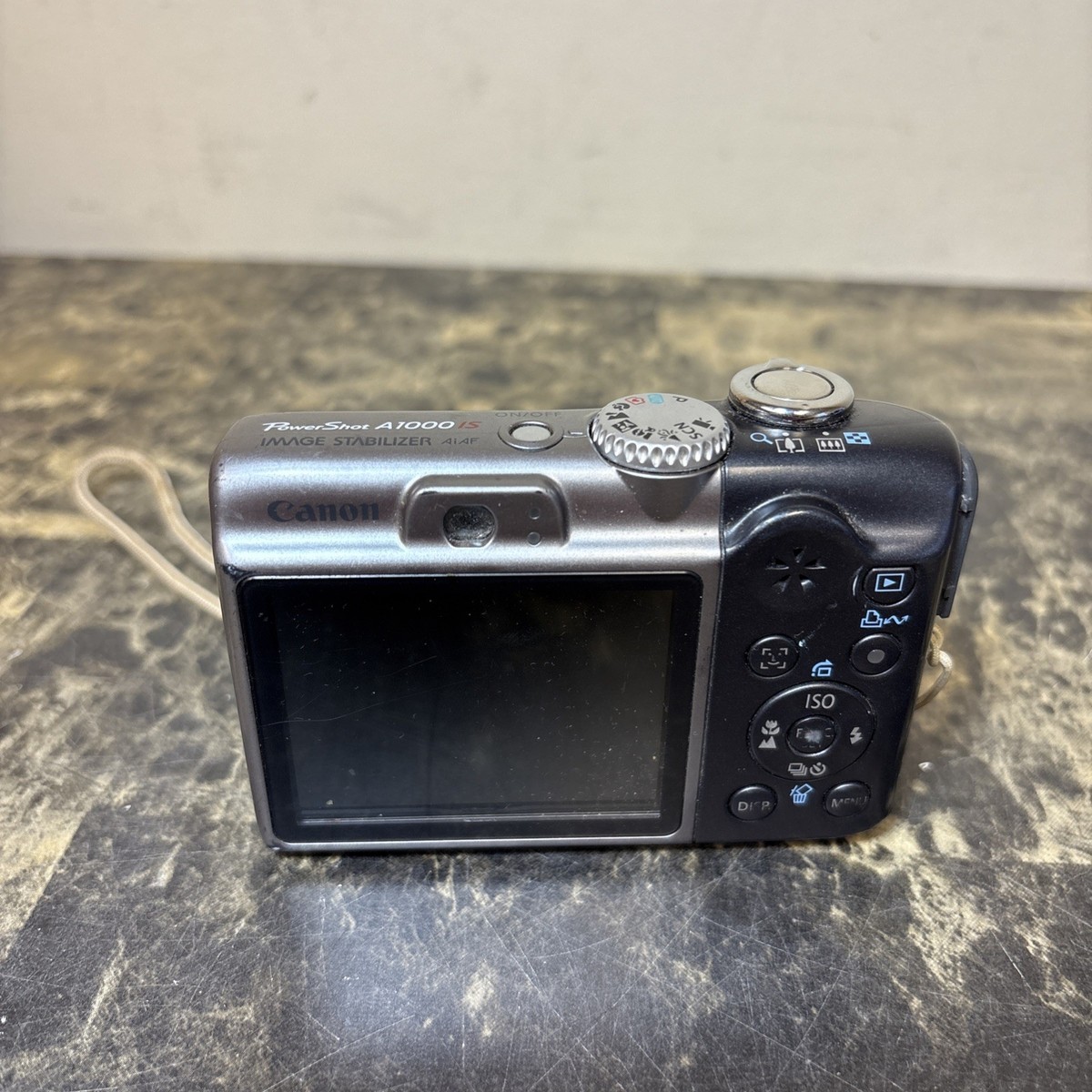 Canon PowerShot A1000 IS 10.0MP Digital Camera - Gray for