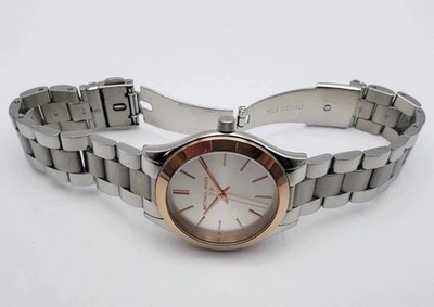 Michael Kors Mini Slim Runway Stainless Steel Ladies Watch  display picture 3