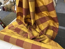 Dupioni Stripes 100 Silk Fabric 54" Wide, By Yard 211 Sold By The Yard