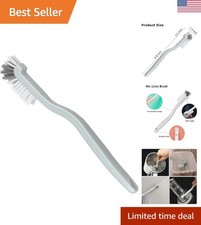 Stiff Bristle Right Angle Cleaning Brush for Kitchen & Bathroom Crevices